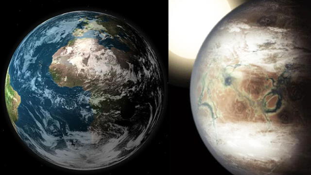 Kepler-452b es el planeta más parecido a la Tierra. Foto: BBC.