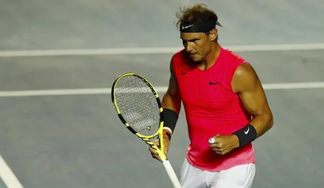Rafael Nadal clasificó a cuartos de final del ATP 500 de Acapulco. (Foto: Abierto Mexicano de Tenis)