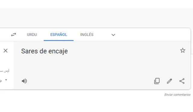 Desliza para ver el nuevo 'fail' de Google Translate que involucra a Luis Suárez. Foto: Captura.