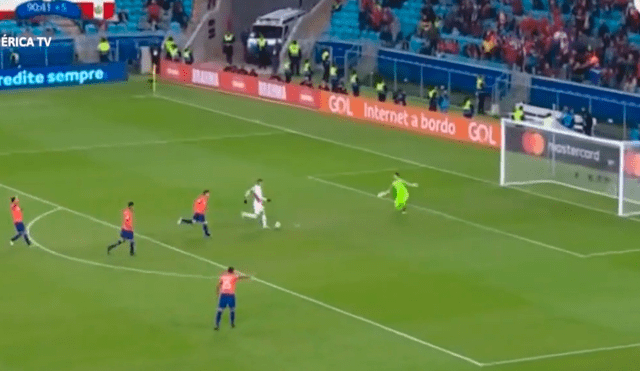 Paolo Guerrero selló el partido con soberbia definición por Copa América 2019.