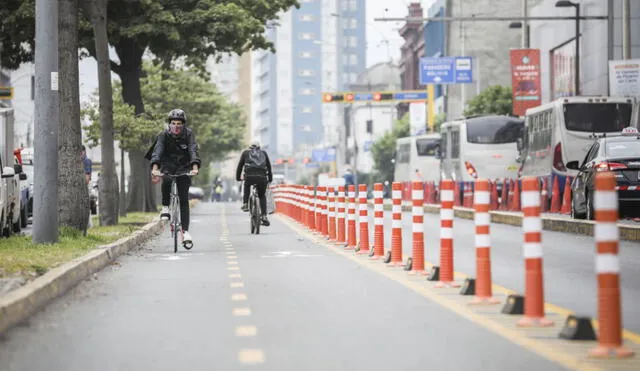 La Municipalidad de Lima viene ejecutando el plan de implementación, rehabilitación, construcción y mantenimiento de ciclovías. Foto: difusión