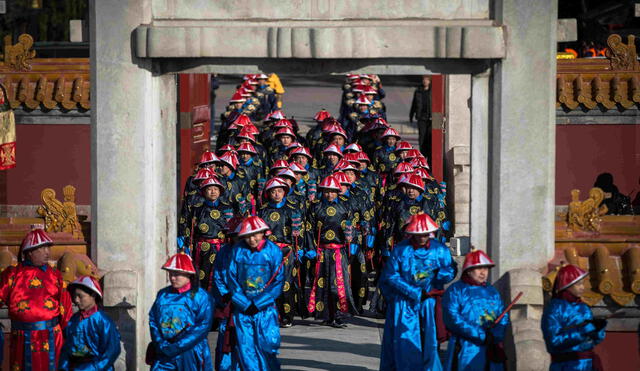 Pekín entra en el Año Nuevo sin petardos ni fuegos artificiales