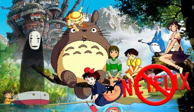 Estudios Ghibli No quiere estar en Netflix. Créditos: Difusión.