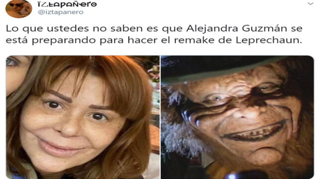 Alejandra Guzmán es blanco de crueles memes tras mostrarse sin maquillaje