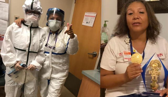 La enfermera peruana Madeleine Cornejo, certificada de la ciudad de Nueva York, asegura que la pandemia ha impactado en su vida y que sigue en alerta, pues sabe que aún no termina. (Foto: TUMI USA Award)