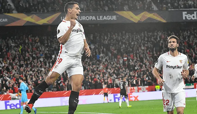 Sevilla goleó 3-0 a Krasnodar de Cueva por la Europa League [RESUMEN]