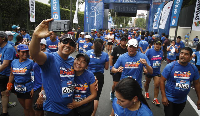 La carrera Entel 10k congregó a más de 7 mil personas en Lima