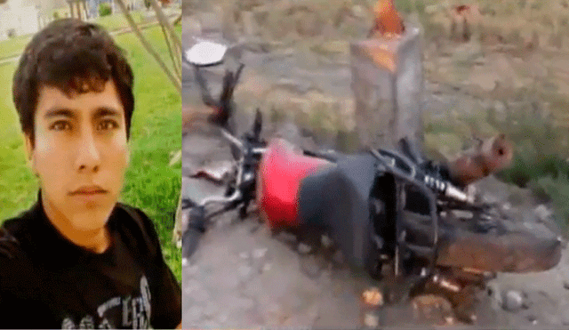 Universitario muere tras impactar su moto contra muro en La Libertad [VIDEO]