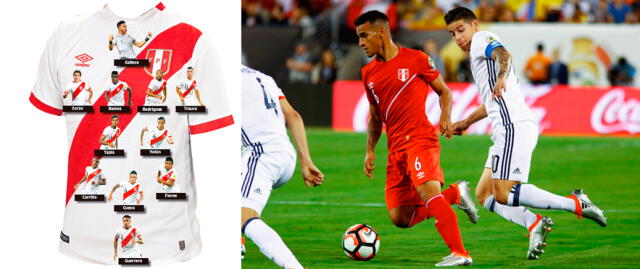 Perú vs. Colombia: Un equipo, una camiseta