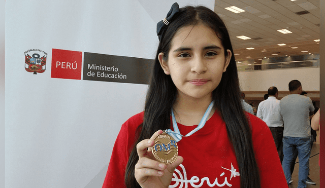 Peruana es reconocida como la mejor participante femenina en olimpiadas de Matemática