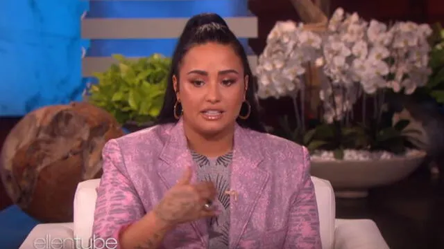 Al finalizar la entrevista con Ellen DeGeneres, la intérprete envió un inspirador mensaje. (Foto: Captura)