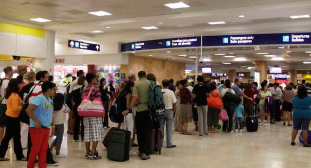 Chiclayanas se encuentran varadas en aeropuerto de Cancún (FOTO: Luces del siglo)