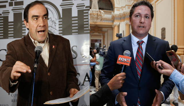 Yonhy Lescano y Daniel Salaverry protagonizan tenso momento en el Congreso