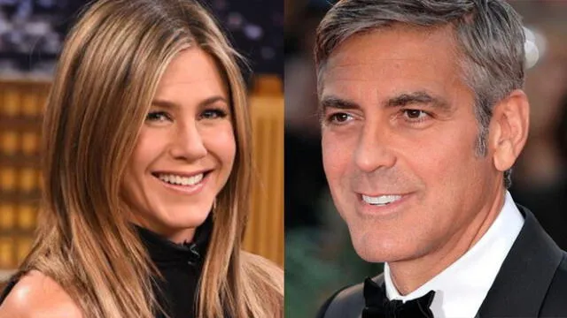 Jennifer Aniston y George Clooney