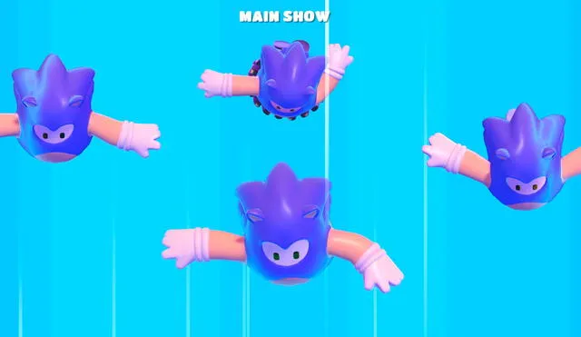 La skin de Sonic se hace oficial en Fall Guys