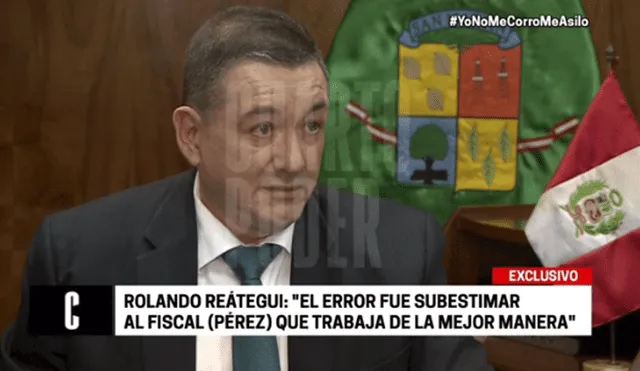 Reátegui: Fuerza Popular subestimó al fiscal José Domingo Pérez [VIDEO]
