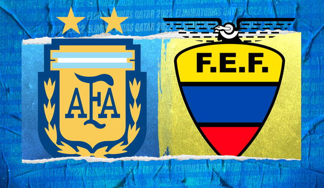 Argentina y Ecuador juegan este jueves en La Bombonera por la fecha 1 de las Eliminatorias Qatar 2022. Foto: Composición de Fabrizio Oviedo / La República
