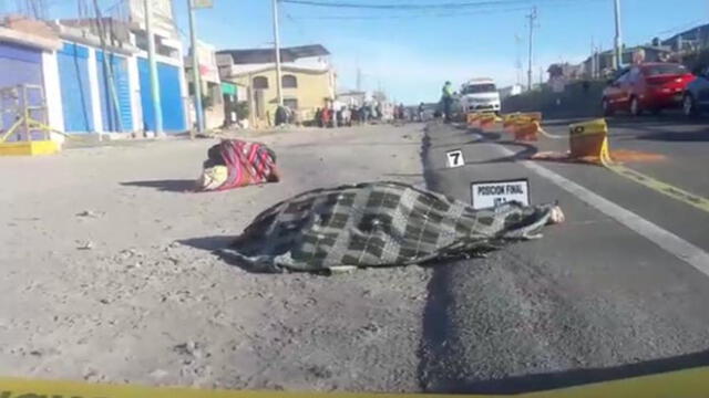 Arequipa: Mujer muere atropellada en carretera de Yura y minivan se da a la fuga