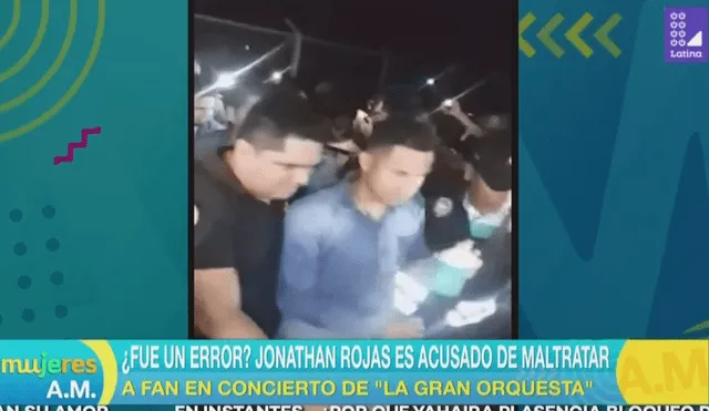 Jonathan Rojas se defiende tras ser acusado de golpear a una fan [VIDEO]