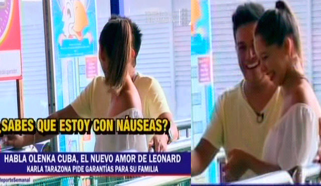 ¿Nueva pareja de Leonard León está embarazada? Video causa sorpresa