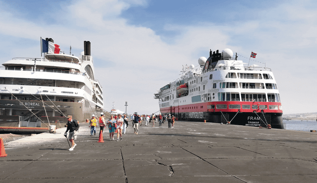 Puerto Salaverry recibió a más de 10,000 turistas provenientes de cruceros