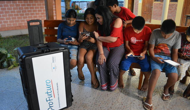 Puerto Maldonado: papa Francisco visitó albergue de niños beneficiados con proyecto digital 