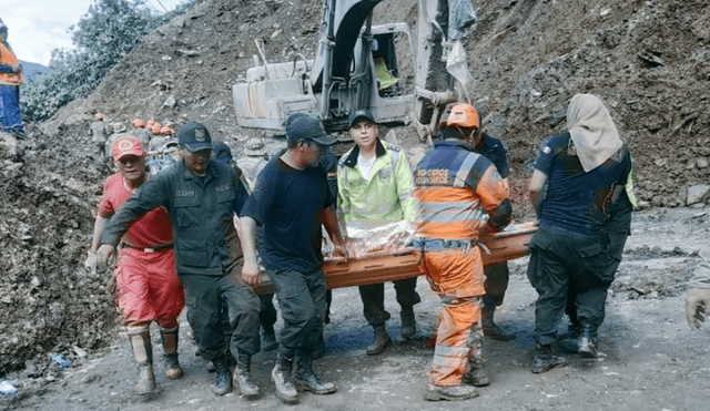 Bolivia: 14 fallecidos y 7 desaparecidos deja deslizamiento de tierra en La Paz