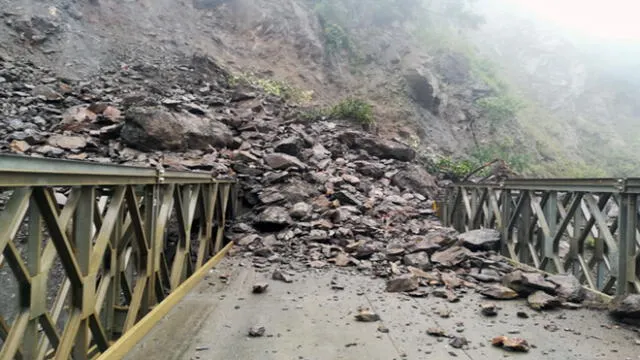 Cusco: reportan deslizamientos en el sector de Quellomayo