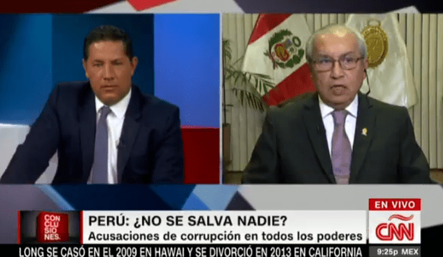 Pedro Chávarry ataca a la prensa peruana llamándola "limitada"