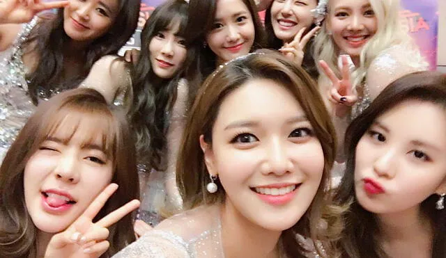 SNSD tiene un reencuentro OT8 en el concierto de Tiffany Young.