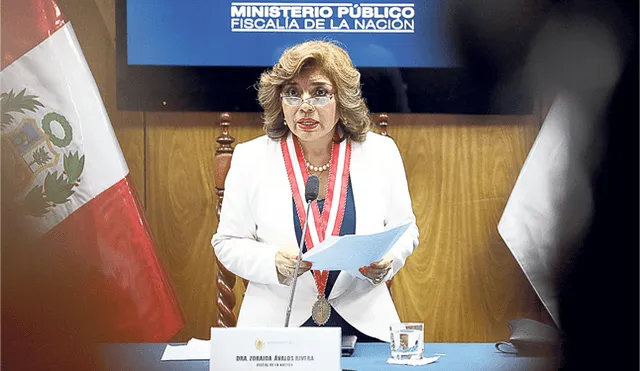 Control. Fiscal de la Nación, Zoraida Ávalos, tendrá voto decisivo en la Junta. (Foto: Jorge Cerdán)