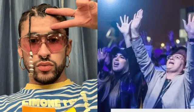 Yahaira Plasencia no asistió al concierto de Bad Bunny. Foto: Instagram/Bad Bunny/Instarándula