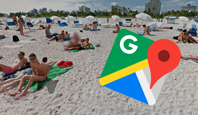 Google Maps: Usuarios sorprendidos por imagen sin censura de joven en topples [FOTOS]
