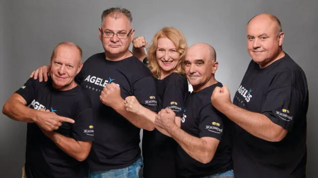 Equipo Ageless Shooters. Foto: Atomix