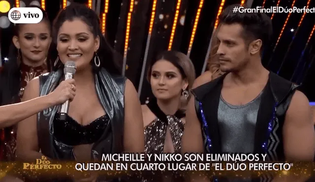 'El Dúo Perfecto': Michelle Soifer y Nikko Ponce fueron eliminados de la gran final [VIDEO]