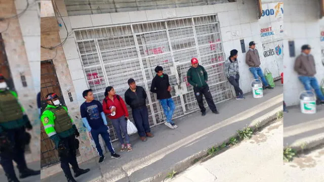 En Cajamarca, varios incumplieron el toque de queda.