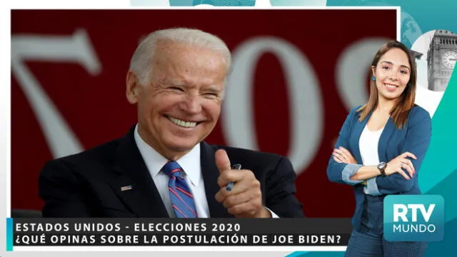RTV Mundo: Joe Biden anuncia su candidatura presidencial en Estados Unidos