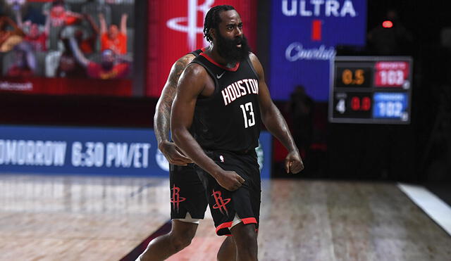 Rockets venció 104-102 a Thunder en el Juego 7 de los NBA Playoffs 2020. Foto: AFP