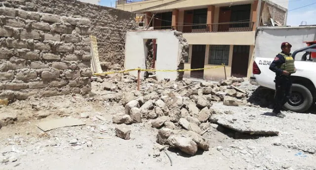 Moquegua: albañil muere tras derrumbe de muro de adobe