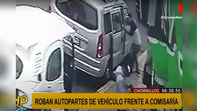 El hecho pudo ser captado por las cámaras de seguridad de un local ubicado en la zona. / Créditos: Panamericana Televisión