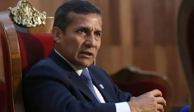 Ollanta Humala rechaza haber recibido fondos de Odebrecht para su campaña