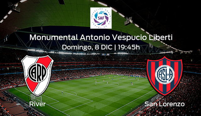 River Plate vs. San Lorenzo EN VIVO ONLINE EN DIRECTO vía Fox Sports por la fecha 16 de la Superliga Argentina 2019-20.