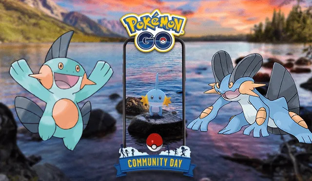 Día de la Comunidad de Mudkip se realizará el domingo 21 de julio y trae este movimiento especial a Pokémon GO.