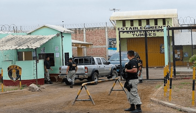 Hallan celular en el penal de Puerto Pizarro en Tumbes