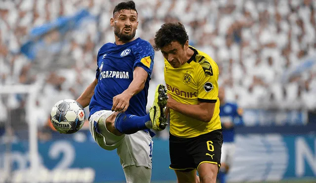Sigue aquí EN VIVO ONLINE el Borussia Dortmund vs. Schalke 04 por la fecha 26 de la Bundesliga. | Foto: AFP