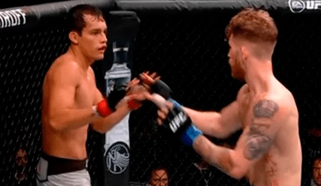 UFC Argentina: el terrible golpe de KO que provocó la derrota de Humberto Bandenay