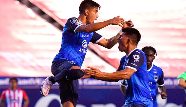 Monterrey venció de visita a Atlético San Luis por 2-1 en el marco de la fecha 11 del Torneo Guardianes 2020. | Foto: @LigaBBVAMX