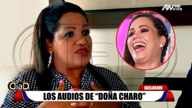 Doña Charo reveló audios sobre Melissa Klug.