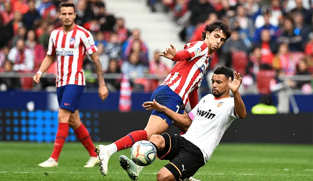 Sigue aquí EN VIVO y EN DIRECTO el Atlético de Madrid vs. Valencia por la jornada 24 de la Liga Santander. | Foto: AFP