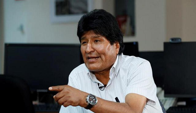 En una entrevista Evo Morales habló de una "guerra biológica". Foto: difusión